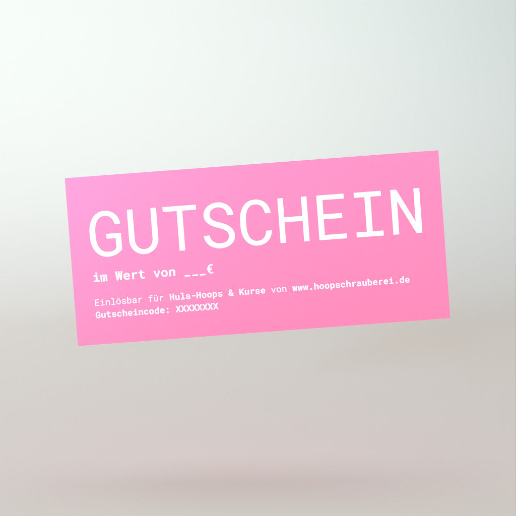 Gutschein (pink)
