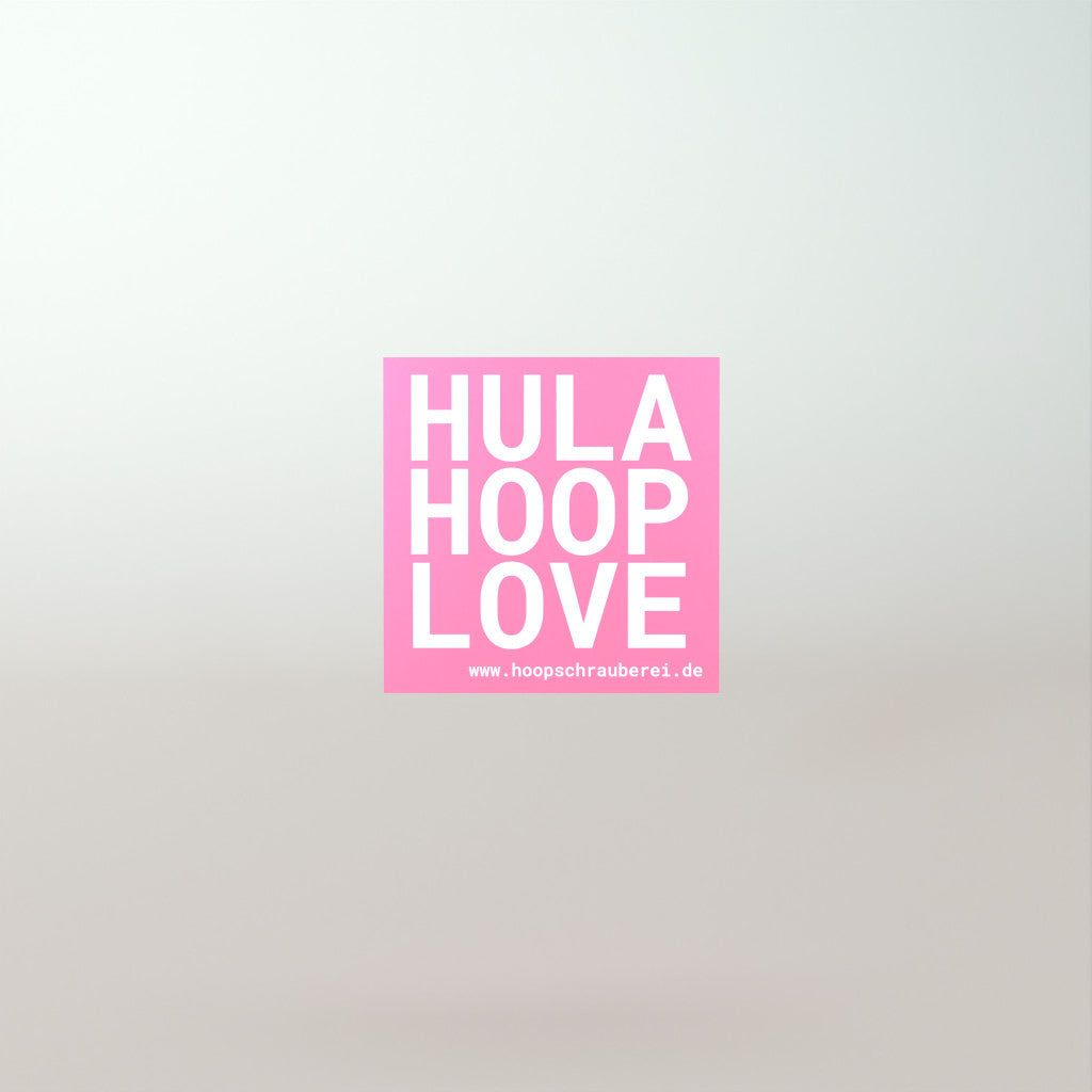 Sticker „Hula-Hoop-Love“