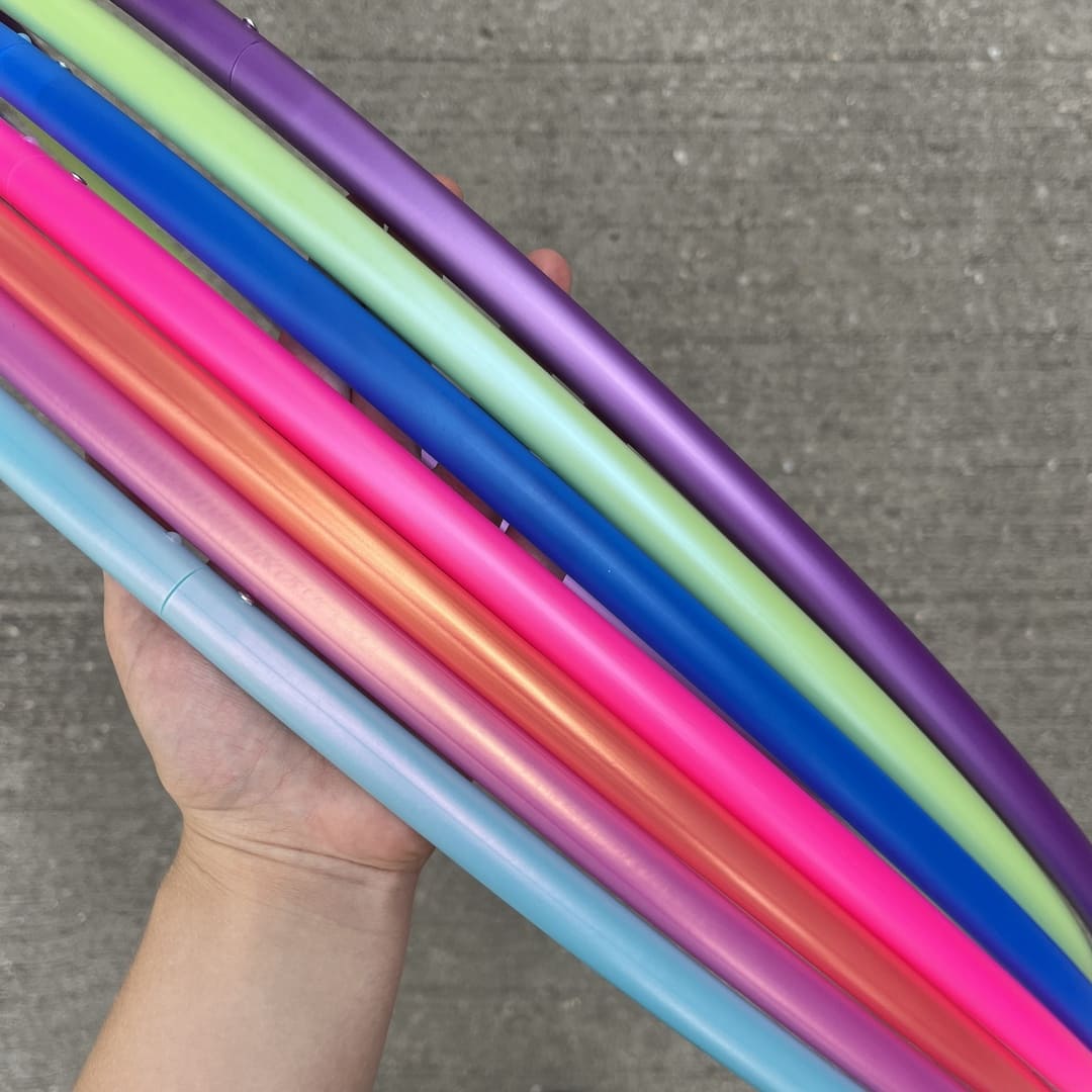 bunte Hula Hoops aus Polypro