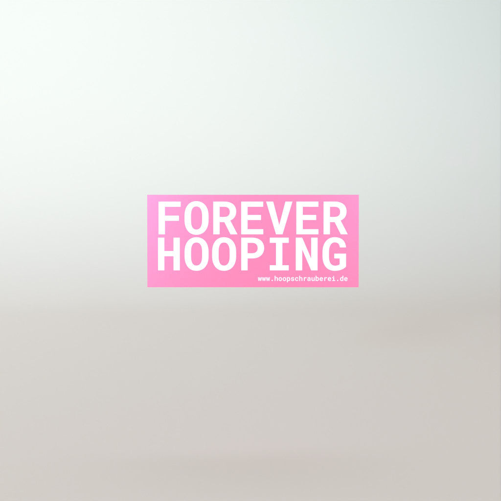 Sticker „Forever Hooping“