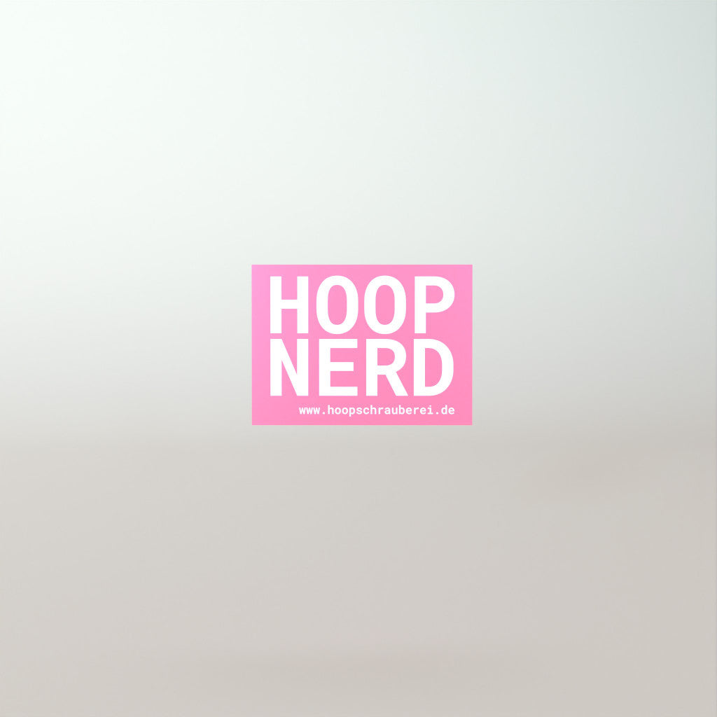 Sticker „Hoop-Nerd“