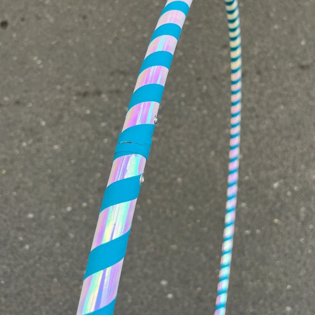 hula hoop für kinder weiß teal