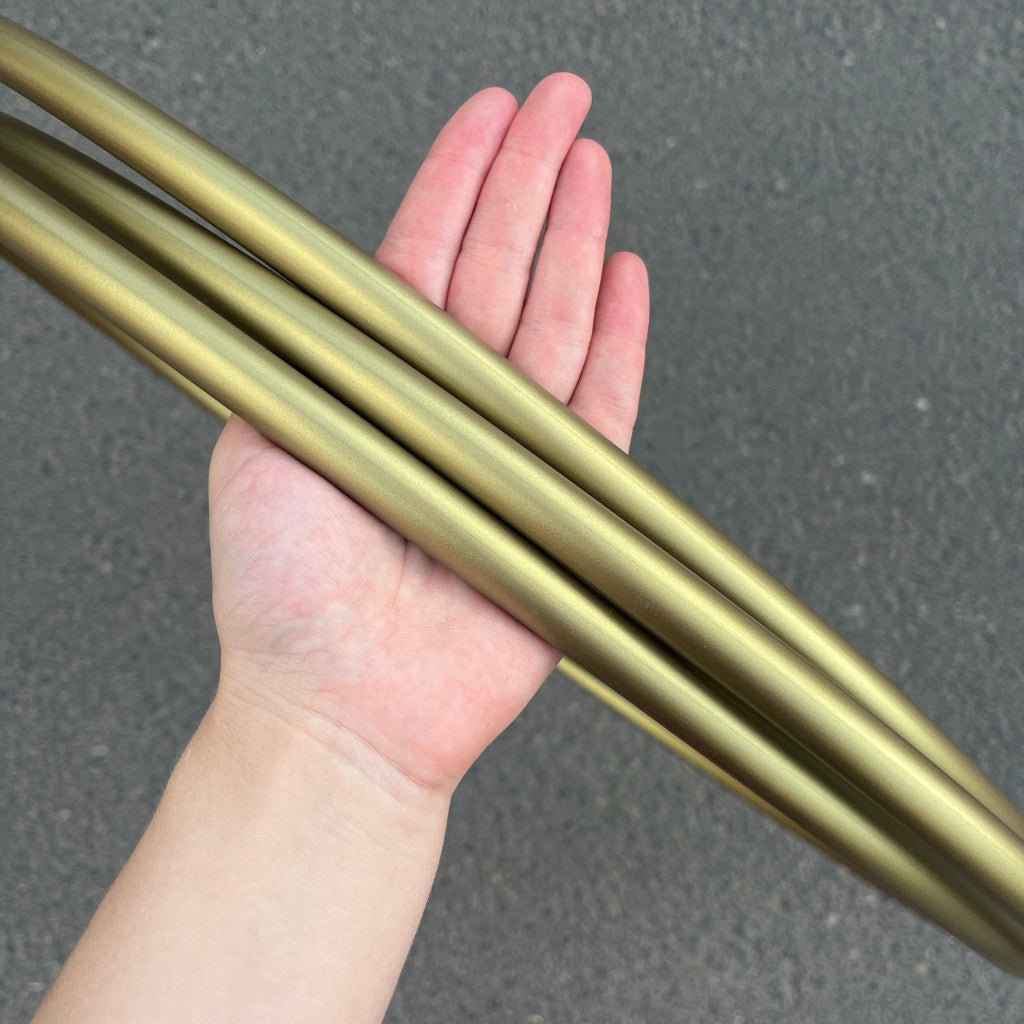 Hula Hoop Polypro Champagne Gold 16mm nah