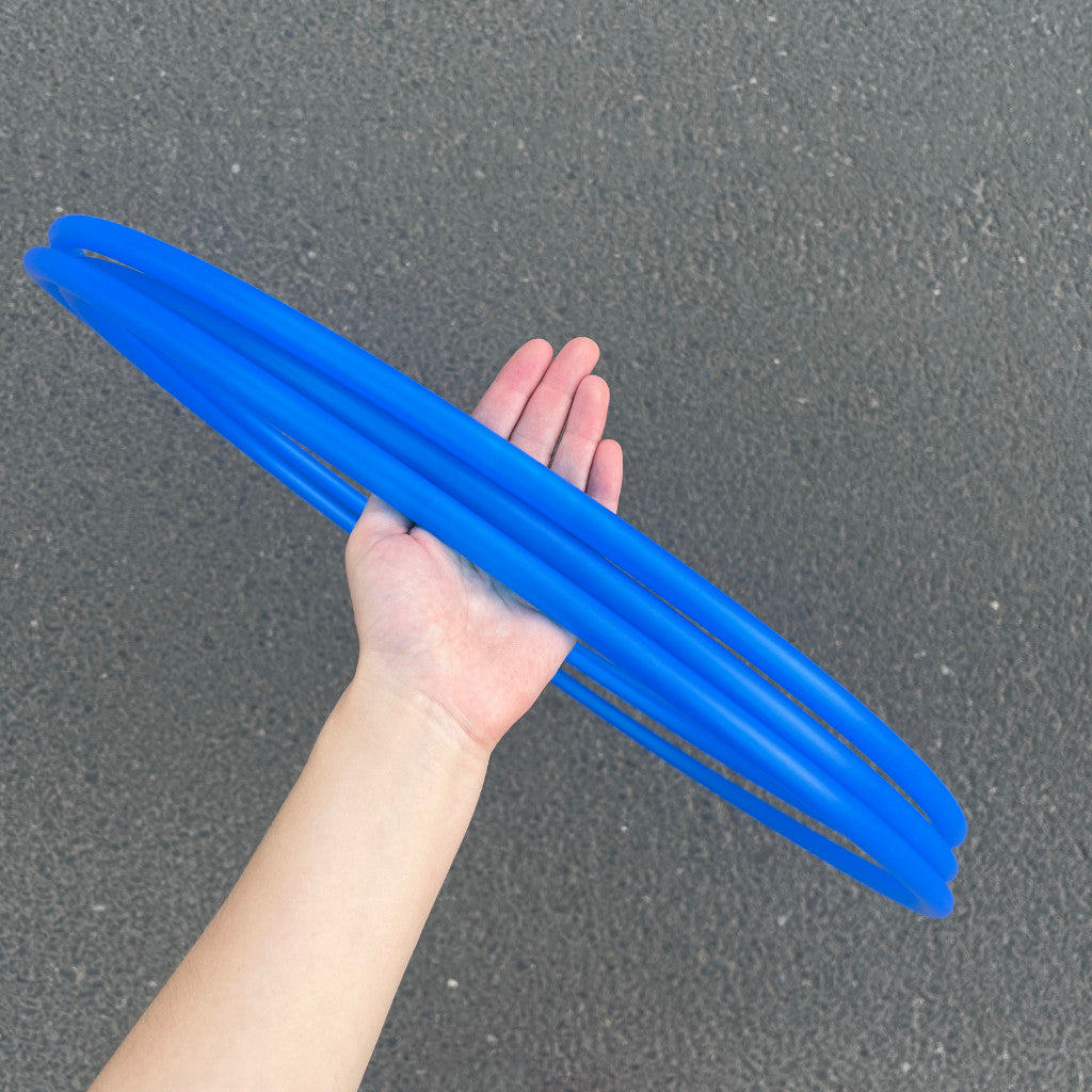 Hula Hoop Polypro UV Blue 16mm weit