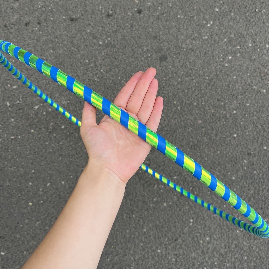 Hula Hoop Kinder grün blau