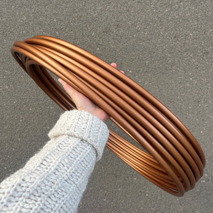 Hula Hoop Polypro Copper 16mm weit