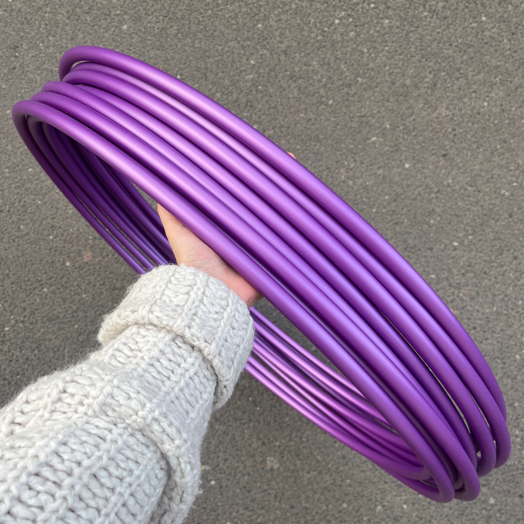 Hula Hoop Polypro Orchid Purple 16mm weit